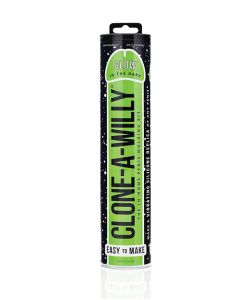 Clone-A-Willy Kit Vibrating Glow in the Dark - Green